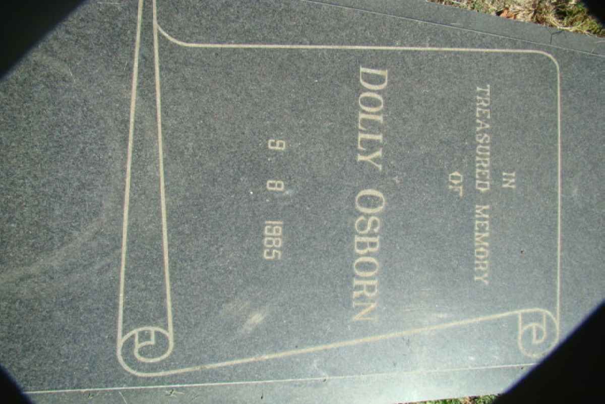 OSBORN Dolly -1985