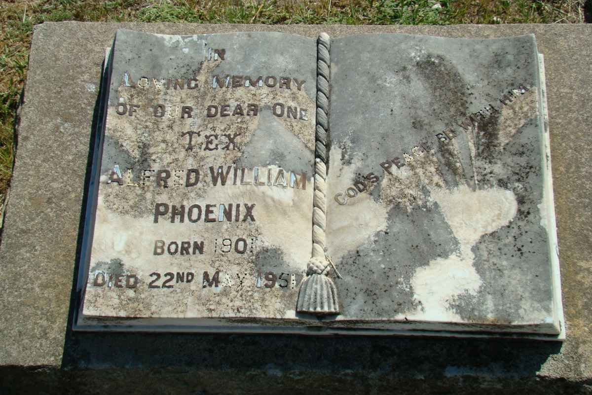 PHOENIX Tex Alfred William 1901-1951