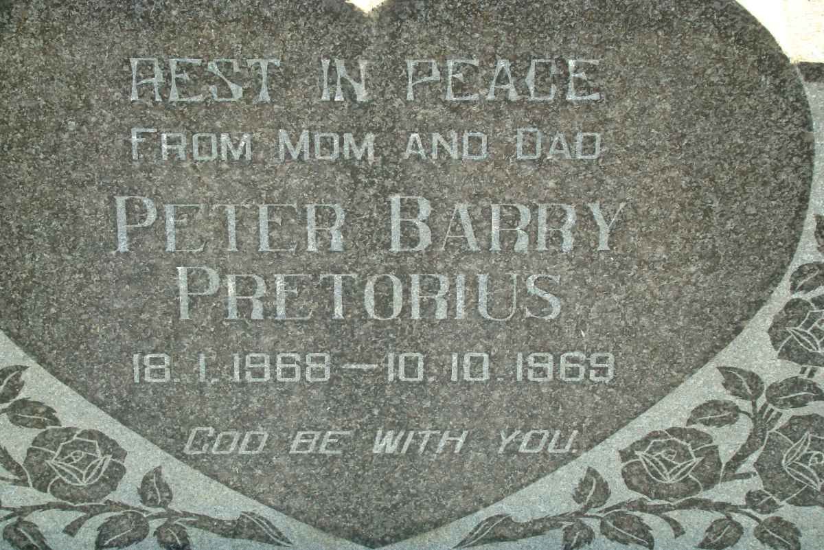 PRETORIUS Peter Barry 1968-1969