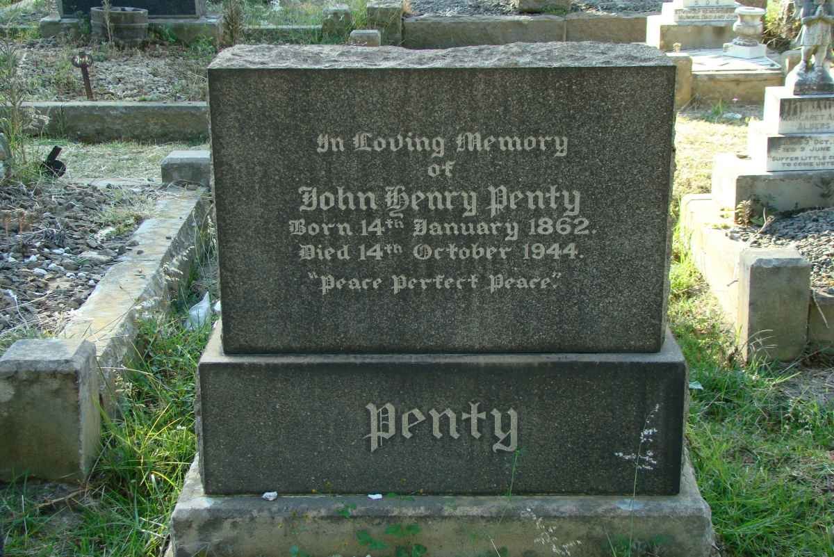 PENTY John Henry 1862-1944