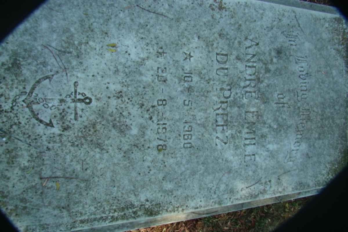 PREEZ Andre Emile, du 1960-1978