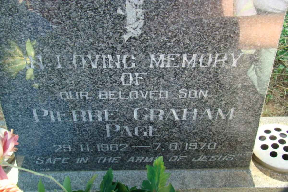 PAGE Pierre Graham 1962-1970