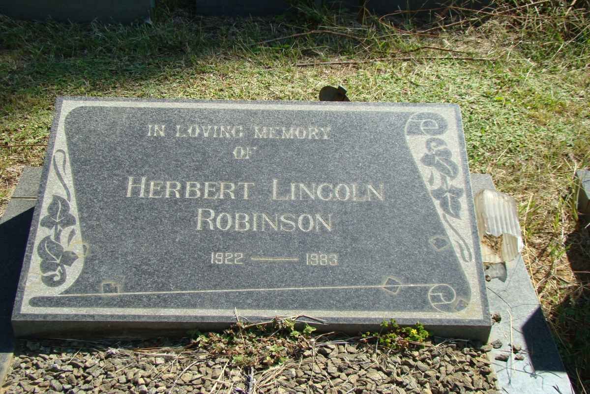 ROBINSON Herbert Lincoln 1922-1983