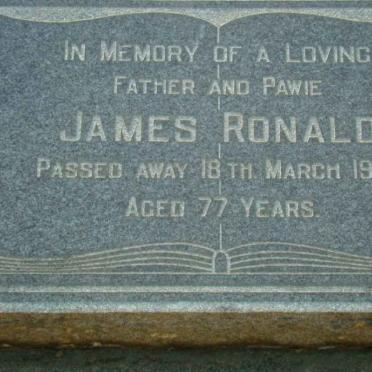 RONALD James -1967