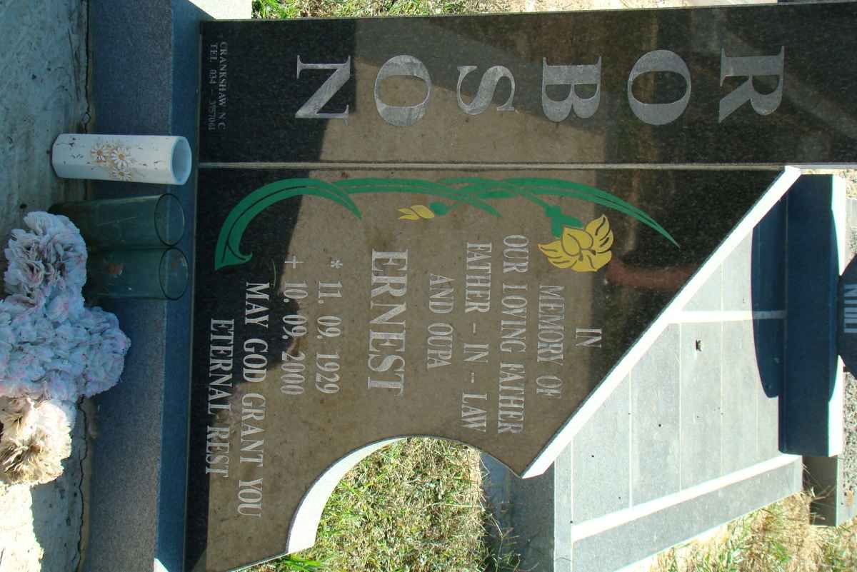 ROBSON Ernest 1929-2000