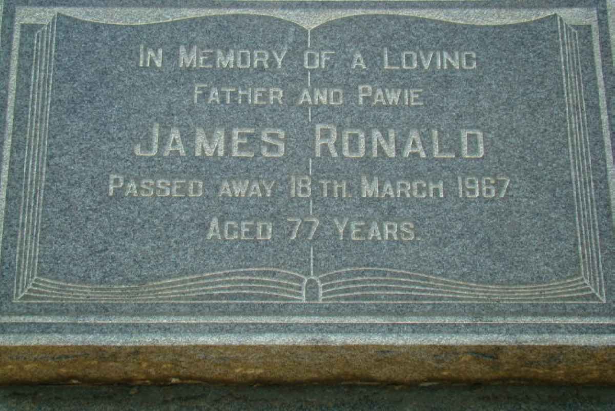 RONALD James -1967