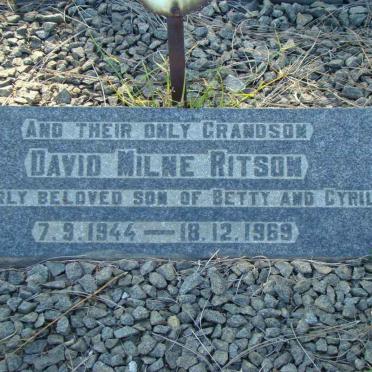 RITSON David Milne 1944-1969