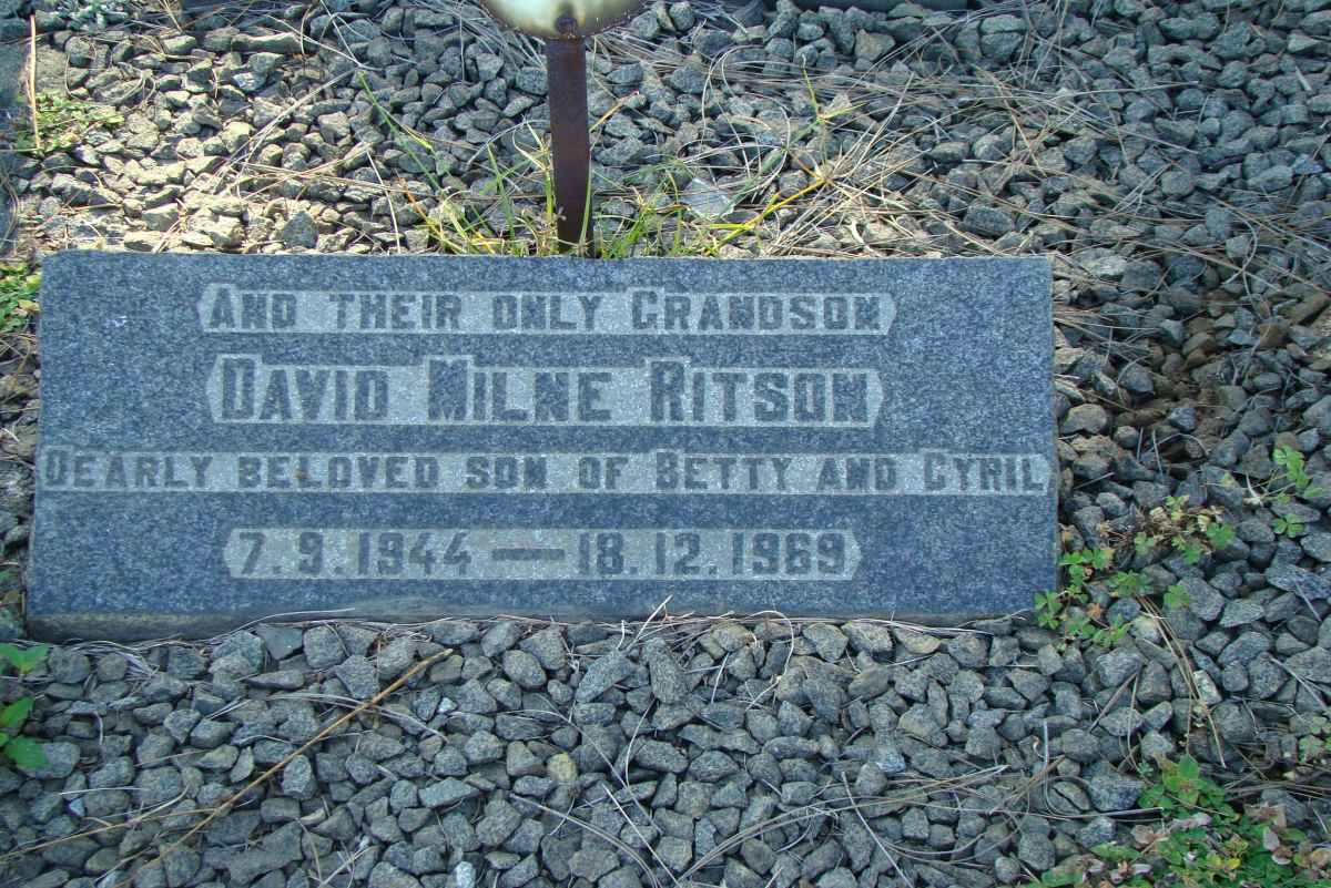 RITSON David Milne 1944-1969