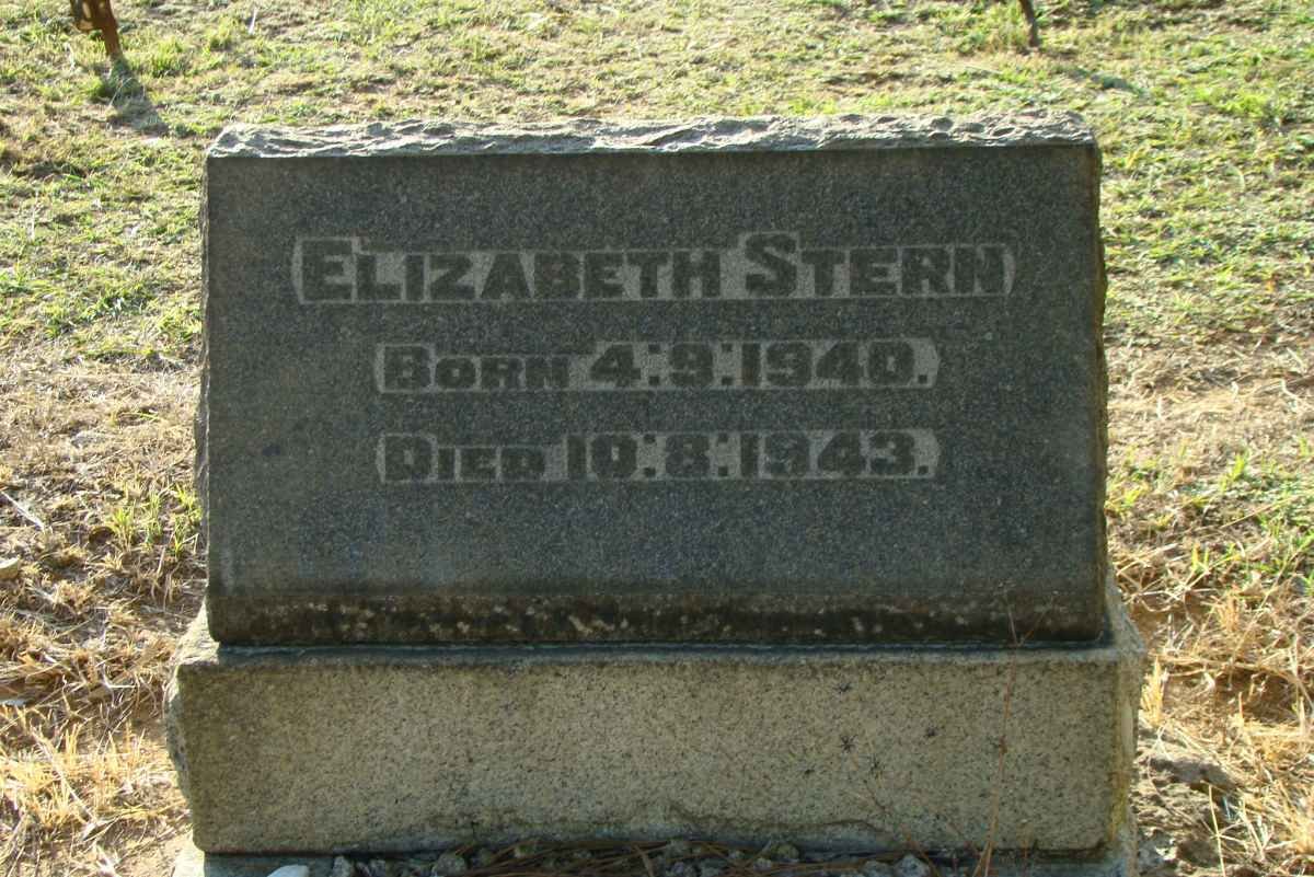 STERN Elizabeth 1940-1943