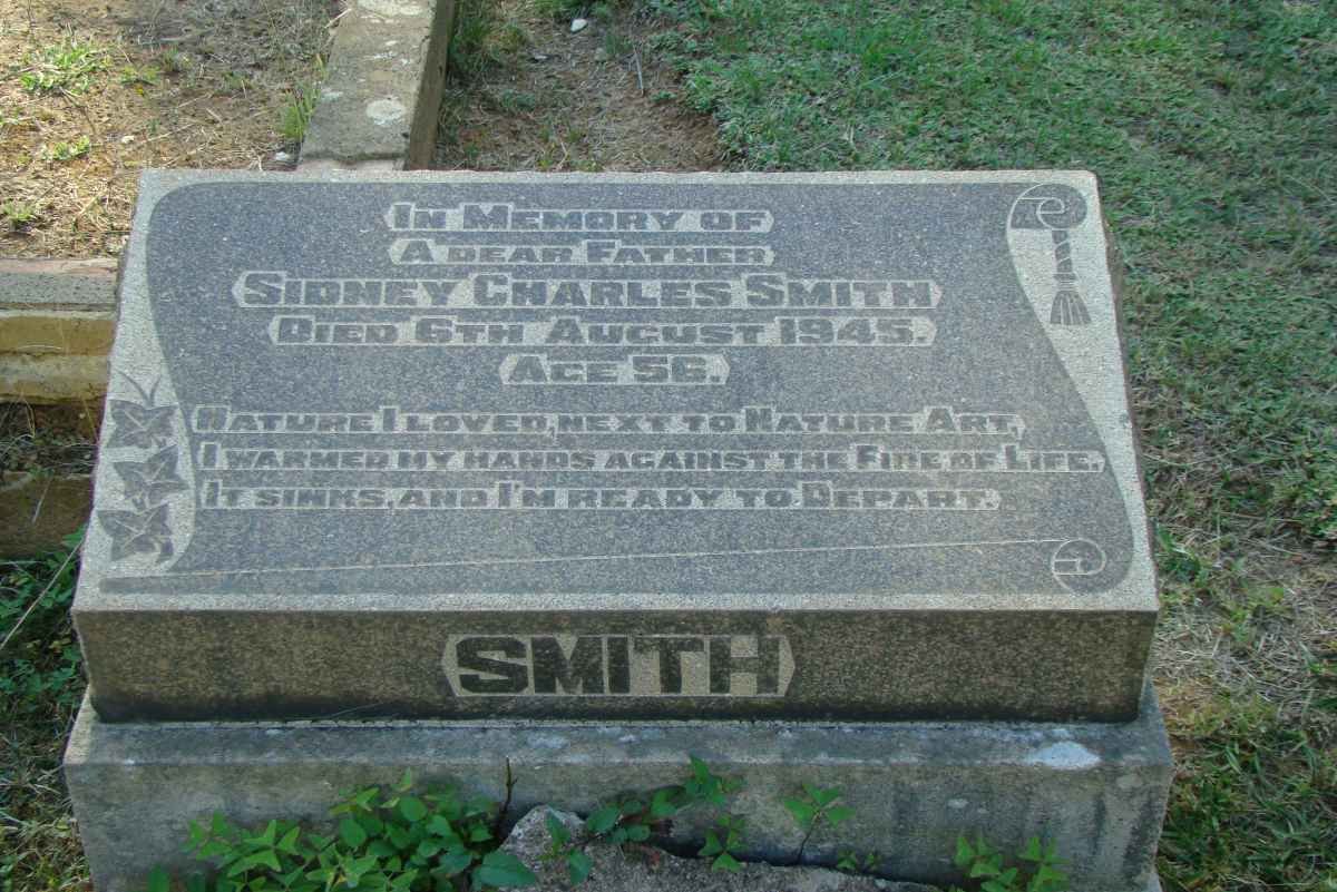 SMITH Sidney Charles -1945