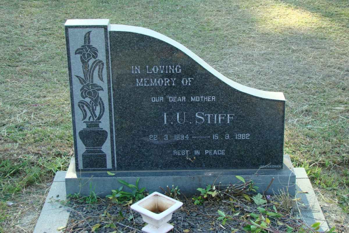 STIFF I.U. 1894-1982
