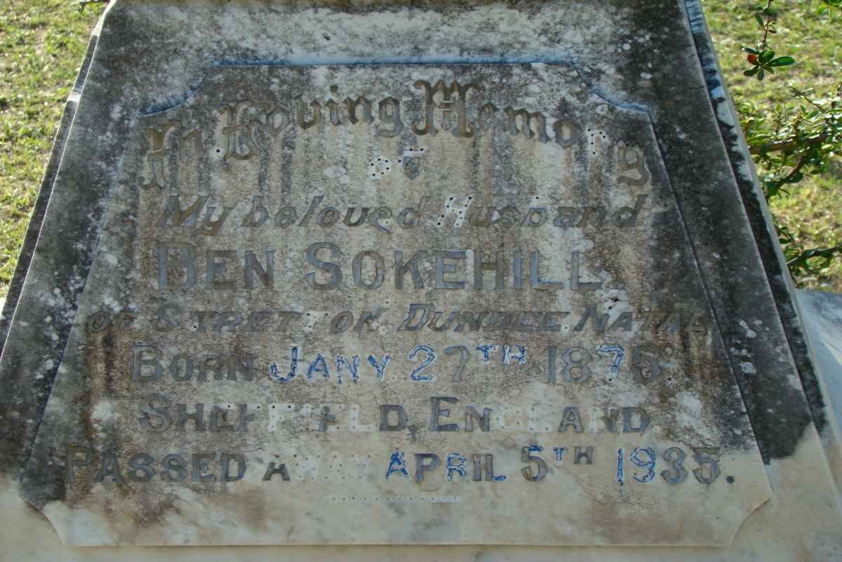 SOKEHILL Ben 1875-1935