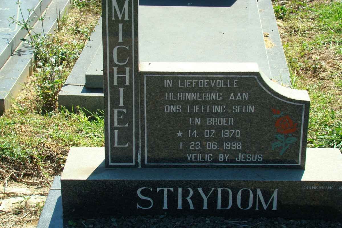 STRYDOM Michiel 1970-1998