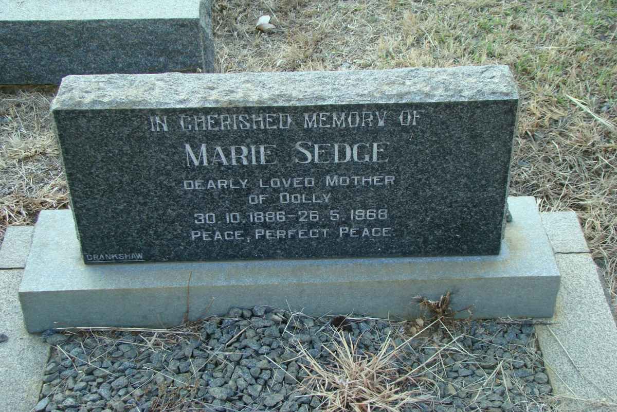 SEDGE Marie 1886-1968