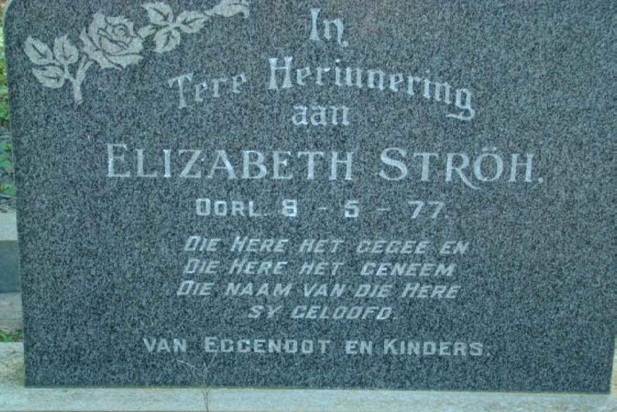 STROH Elizabeth -1977