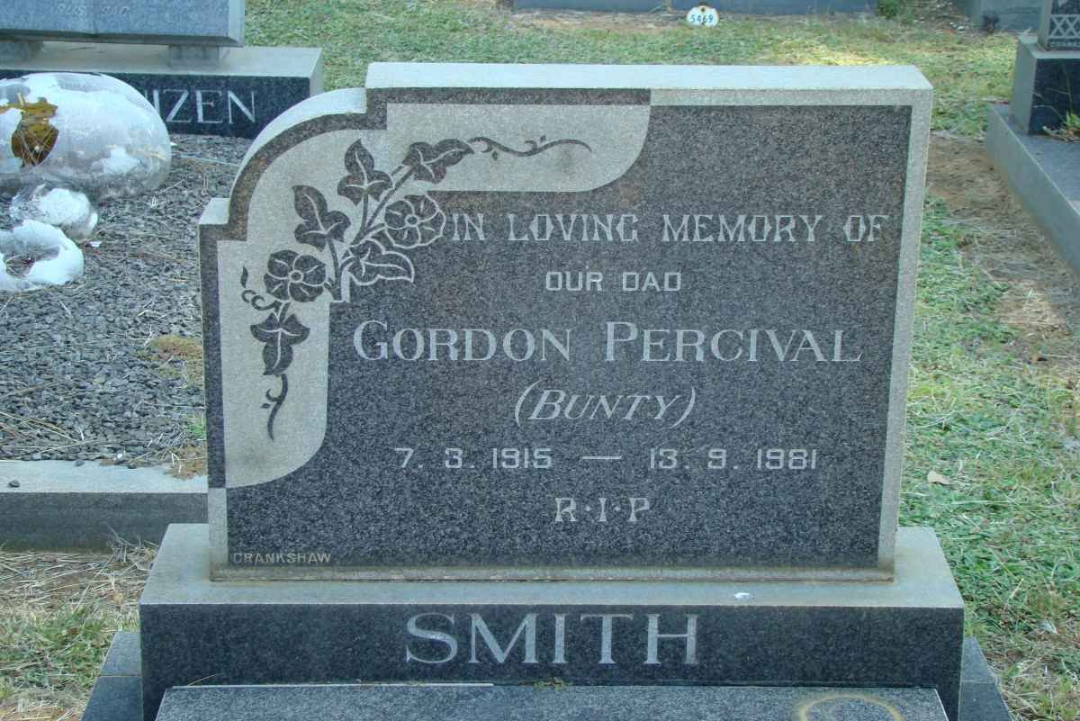 SMITH Gordon Percival 1915-1981