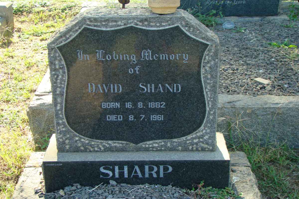 SHARP David Siland 1882-1961