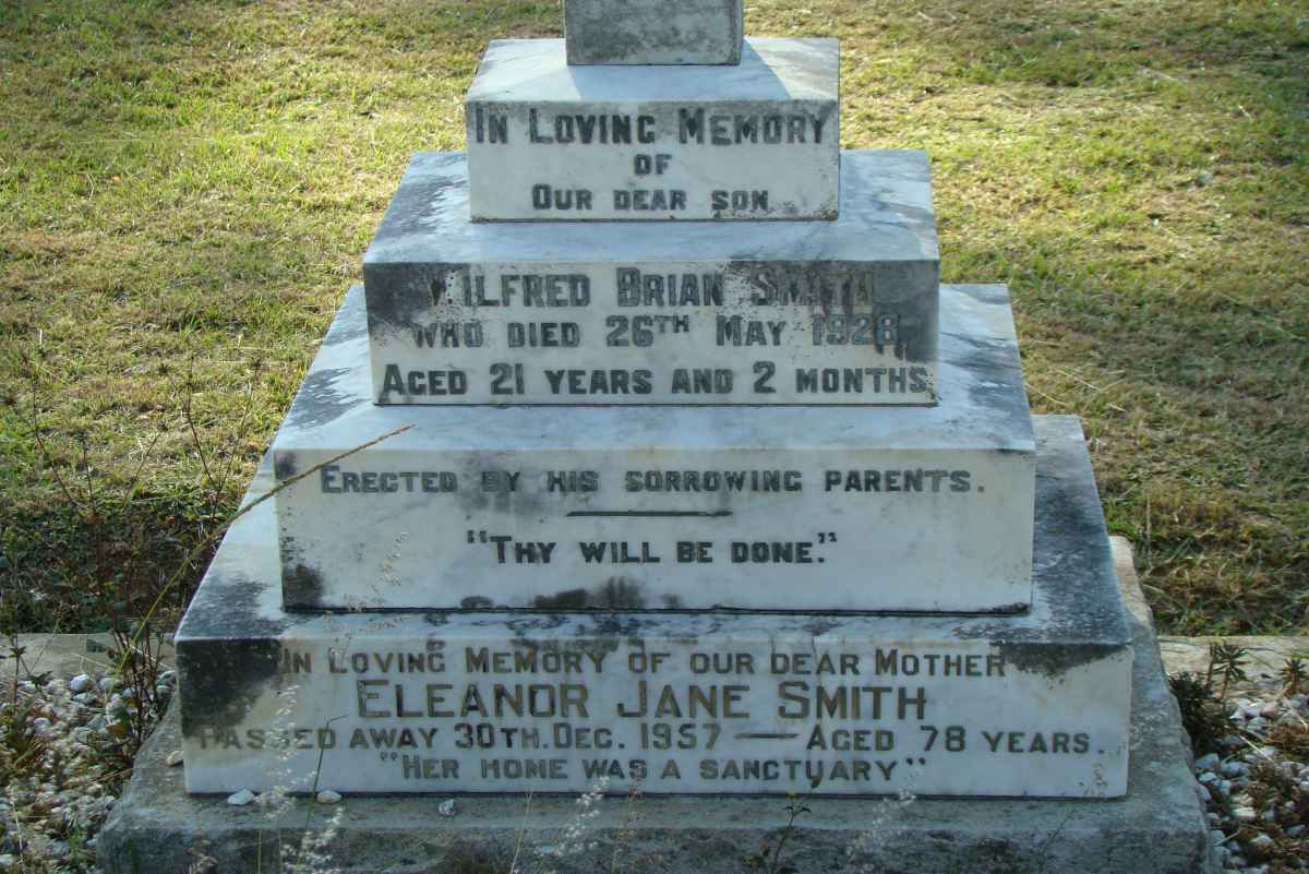 SMITH Wilfred Brian -1928 :: SMITH Eleanor Jane -1957