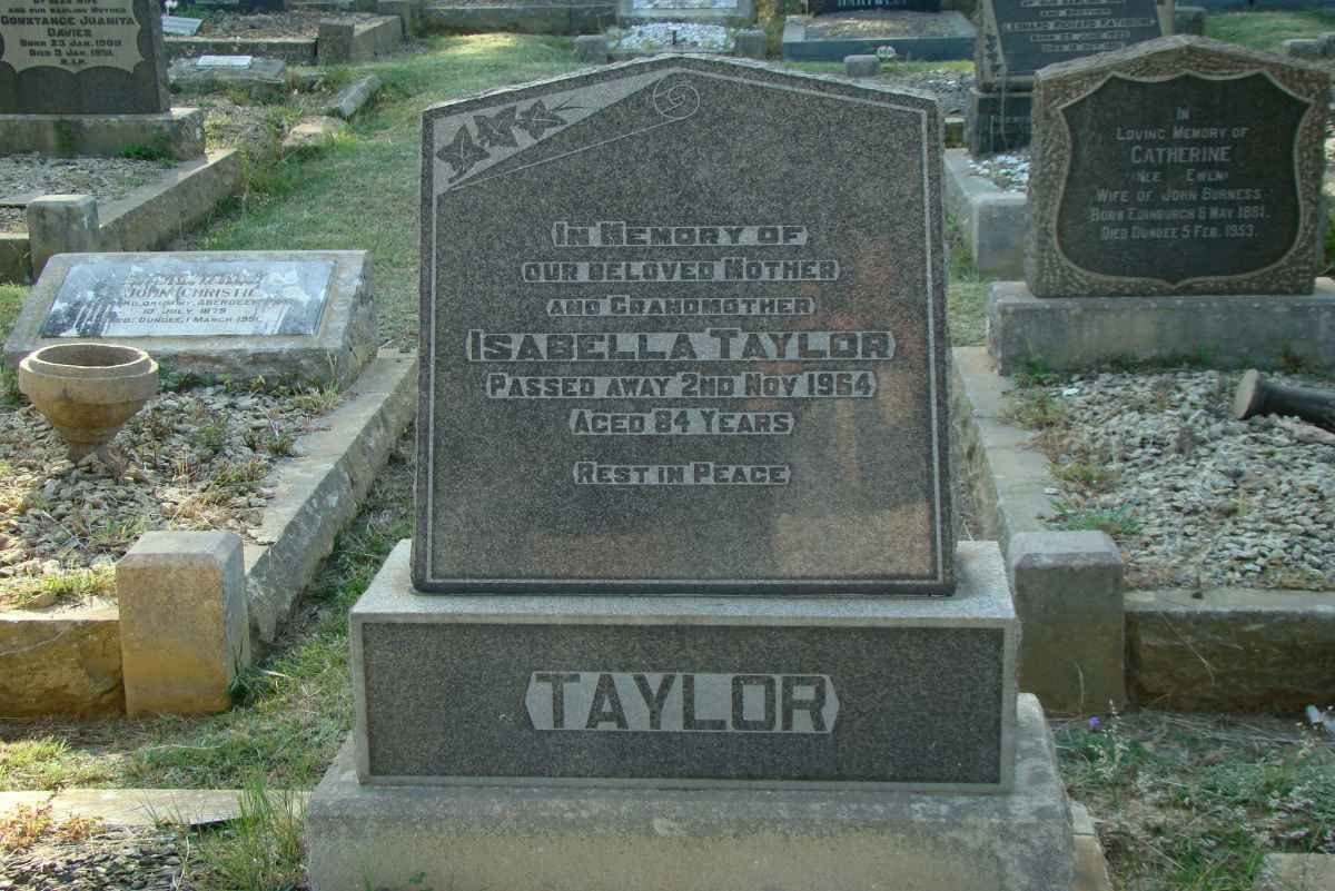 TAYLOR Isabella -1964