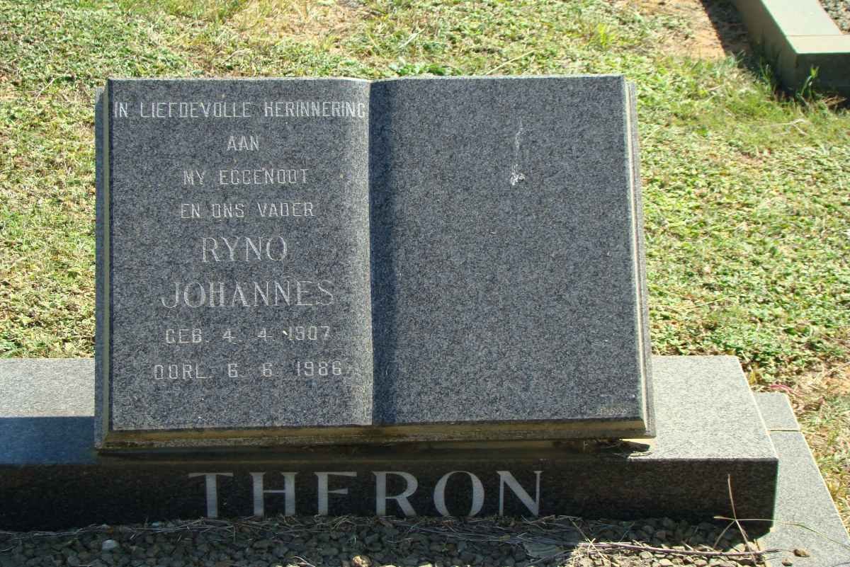 THERON Ryno Johannes 1907-1986