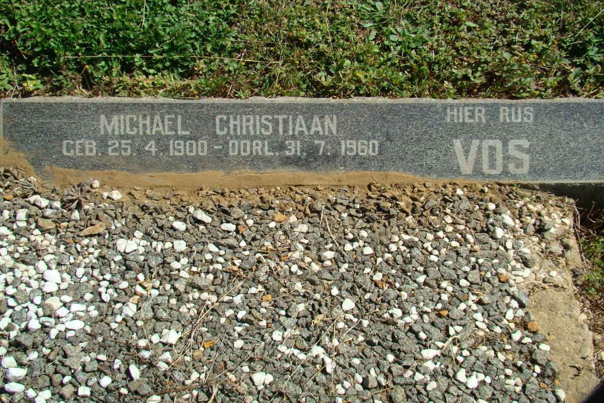 VOS Michael Christiaan 1900-1960