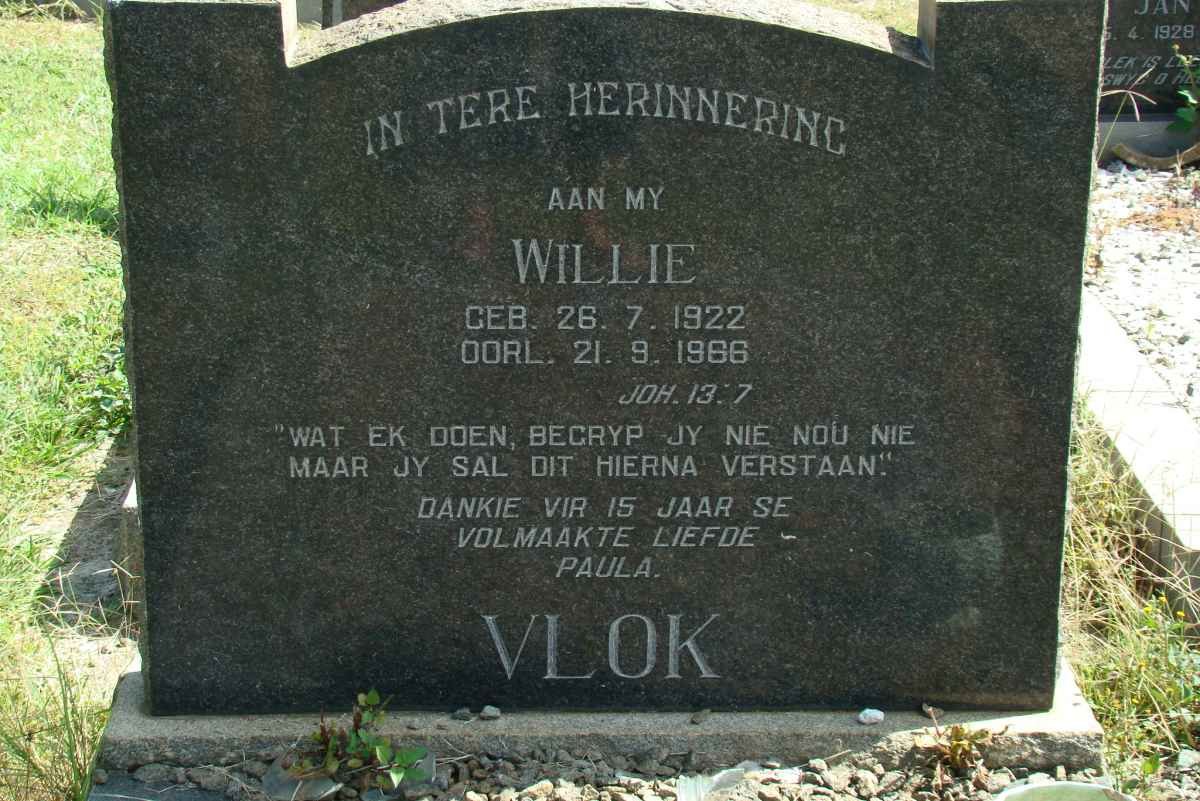 VLOK Willie 1922-1966