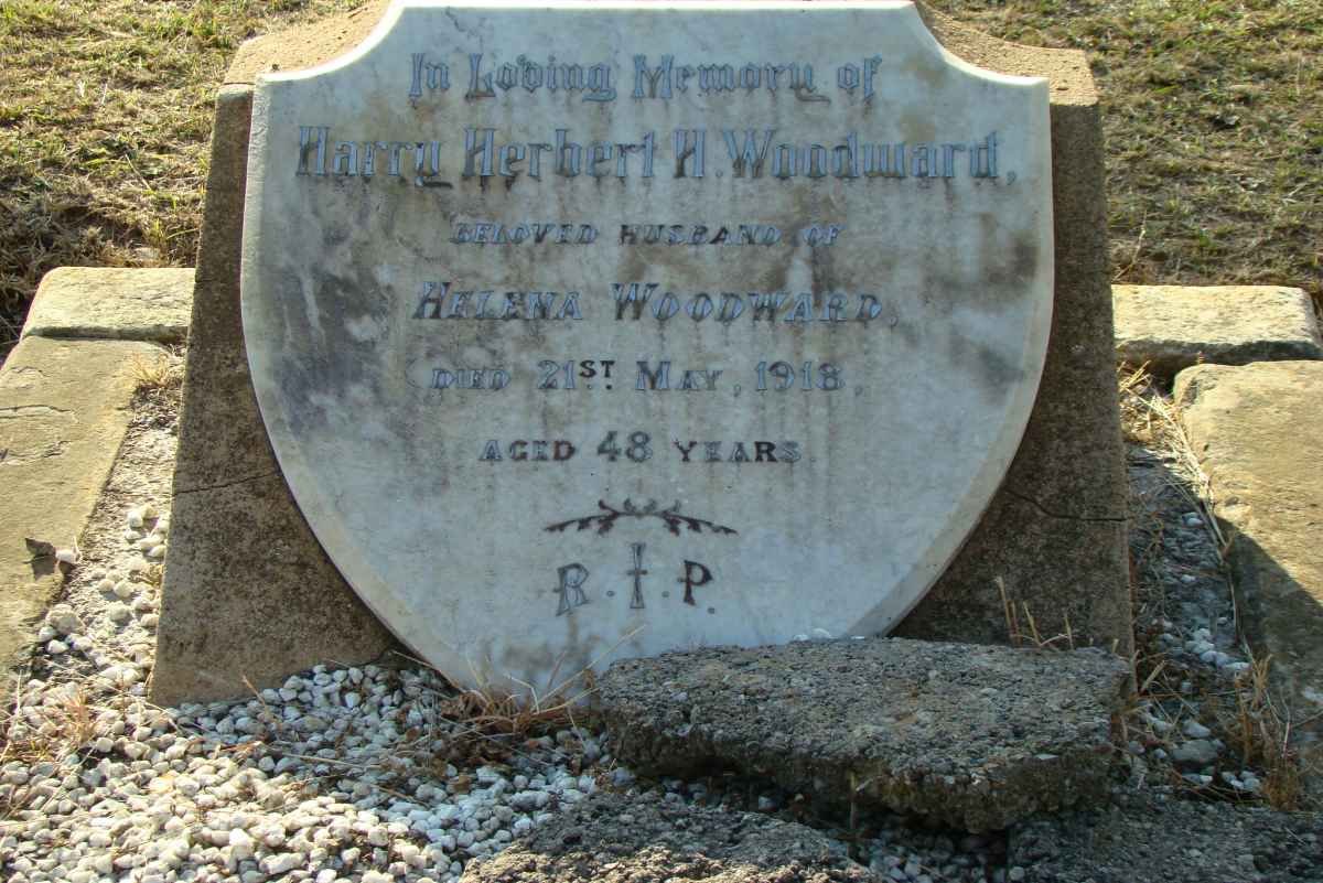 WOODWARD Harry Herbert H. -1918