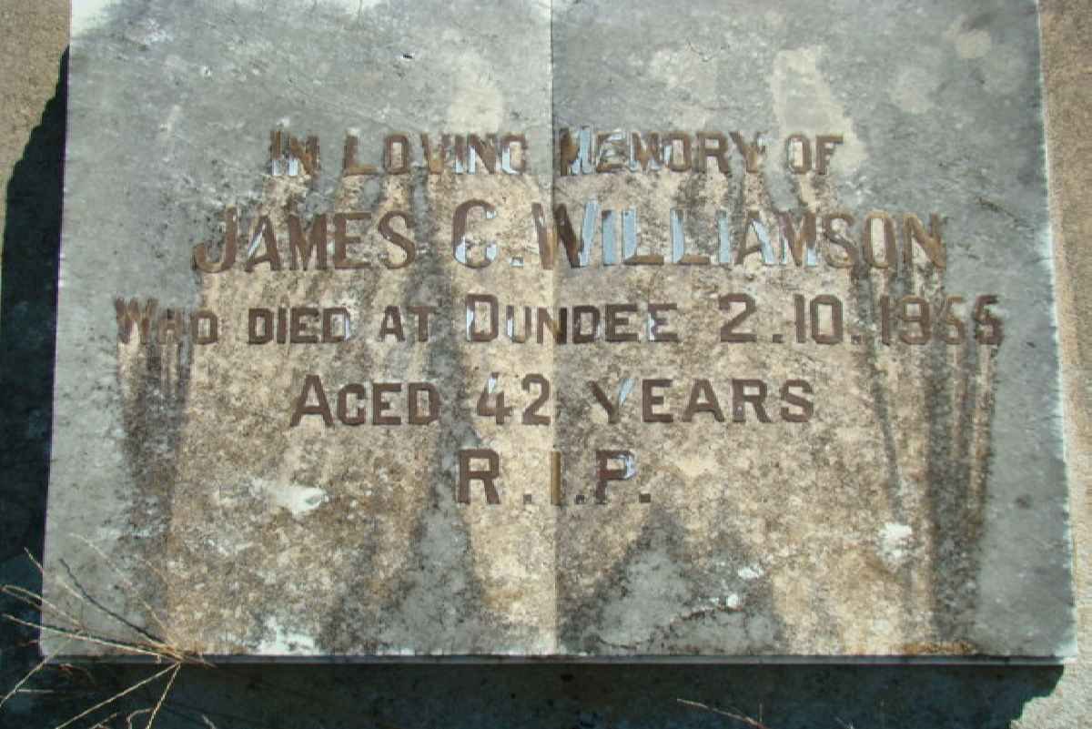 WILLIAMSON James G.  -1955