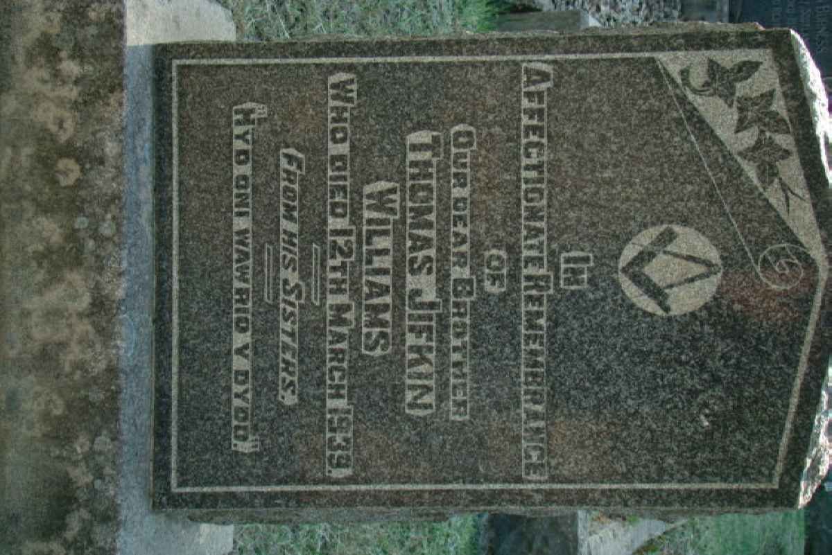 WILLIAMS Thomas Jifkin -1939