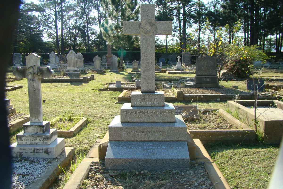 WILLSON Charles George 1850-1912 &amp; Maria Lydia Sophia 1860-1934