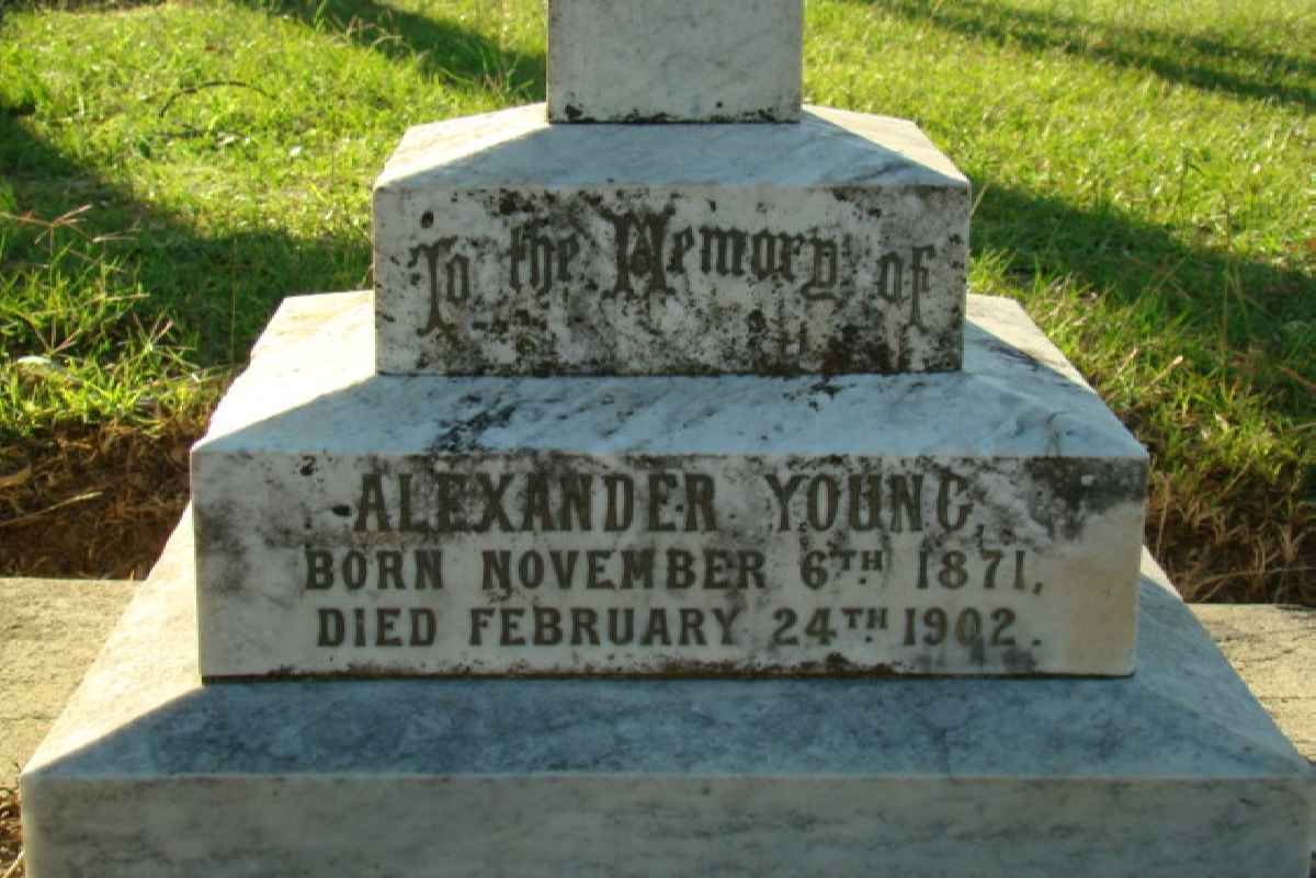 YOUNG Alexander 1871-1902