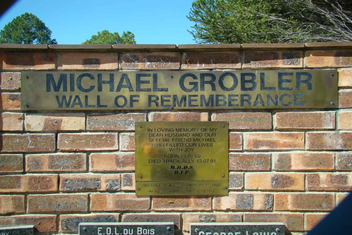 GROBLER Michael 1960-1991