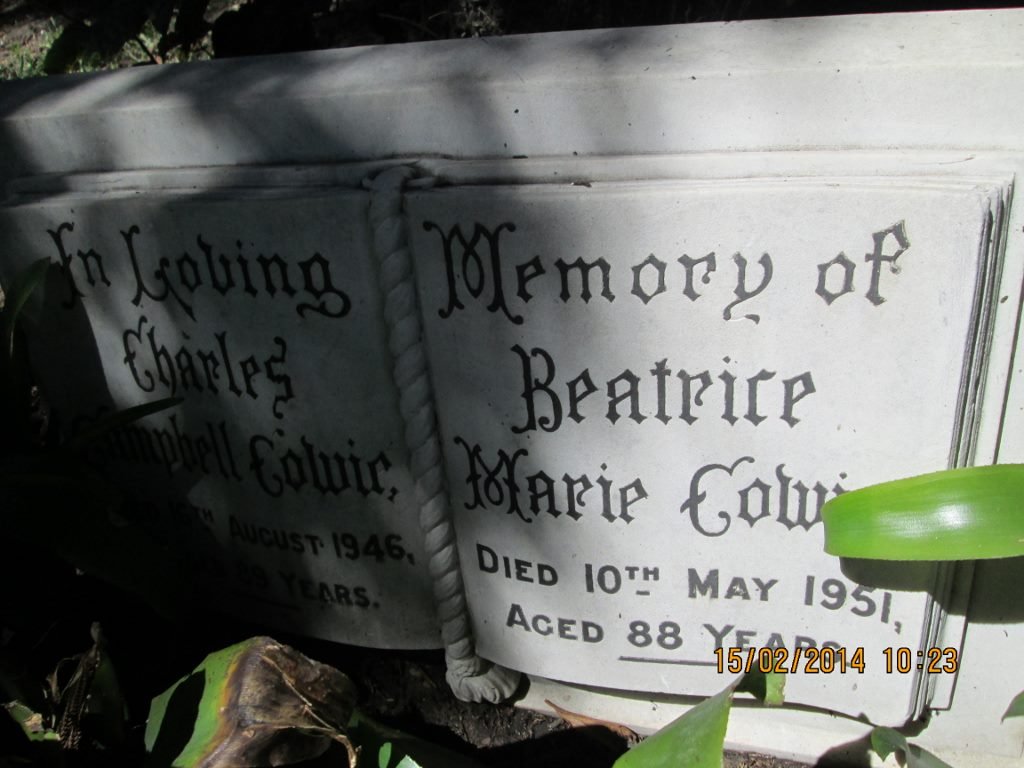 COWIE Beatrice Marie -1951