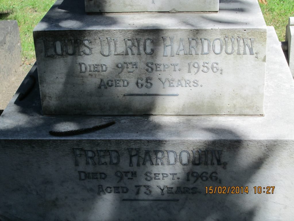 HARDOUIN Louis Ulric -1956 :: HARDOUIN Fred -1966