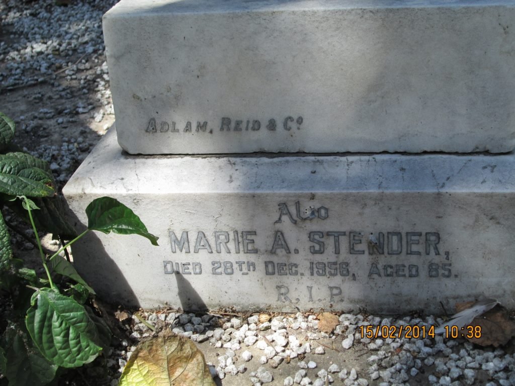 STENDER Marie A. -1956