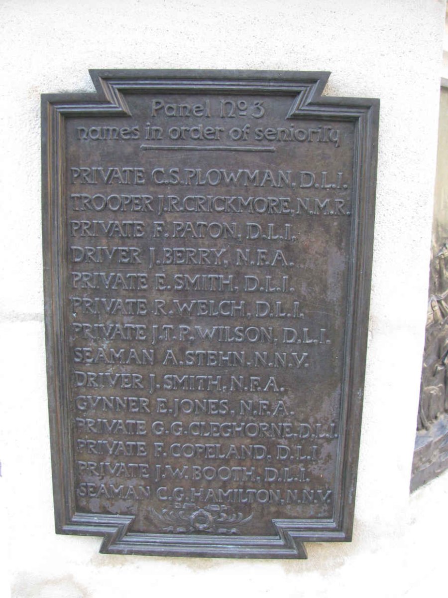 Panel 12-3 : Names in order of seniority