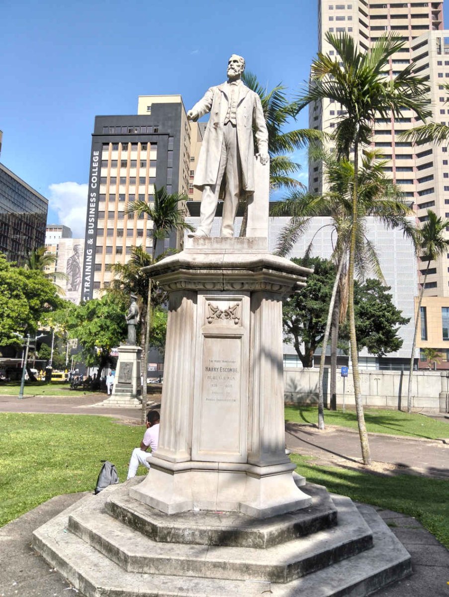1. Harry Escombe monument