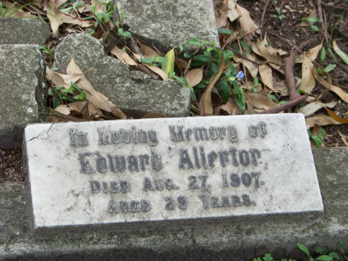 ALLERTON Edward -1907