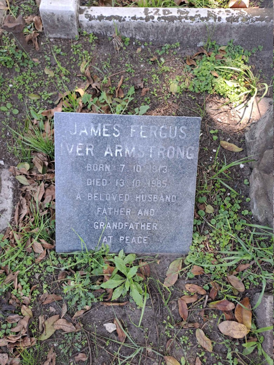 ARMSTRONG James Fergus Iver 1913-1985