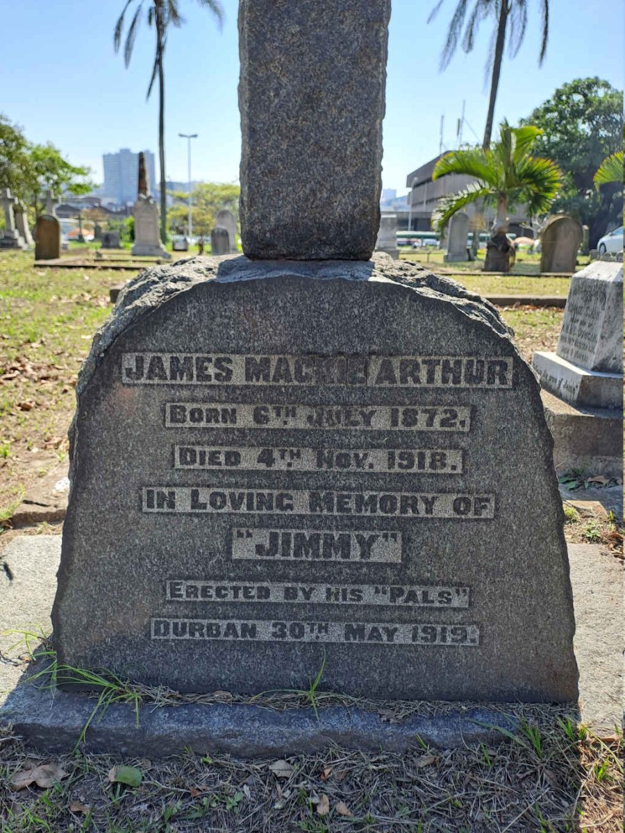 ARTHUR James Mackie 1872-1918