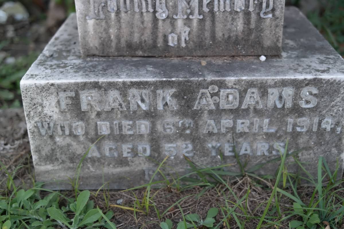 ADAMS Frank -1914 