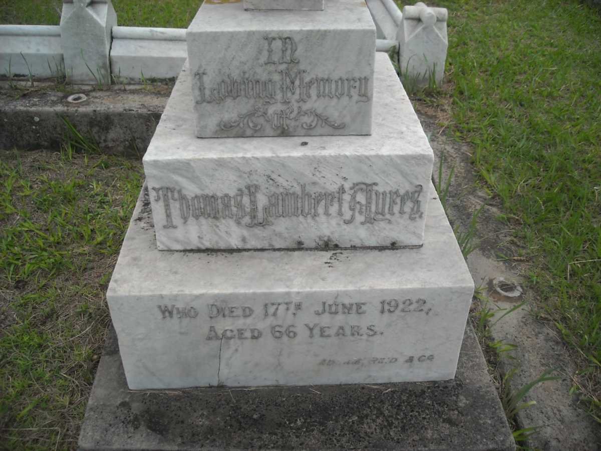 AYRES Thomas Lambert  -1922