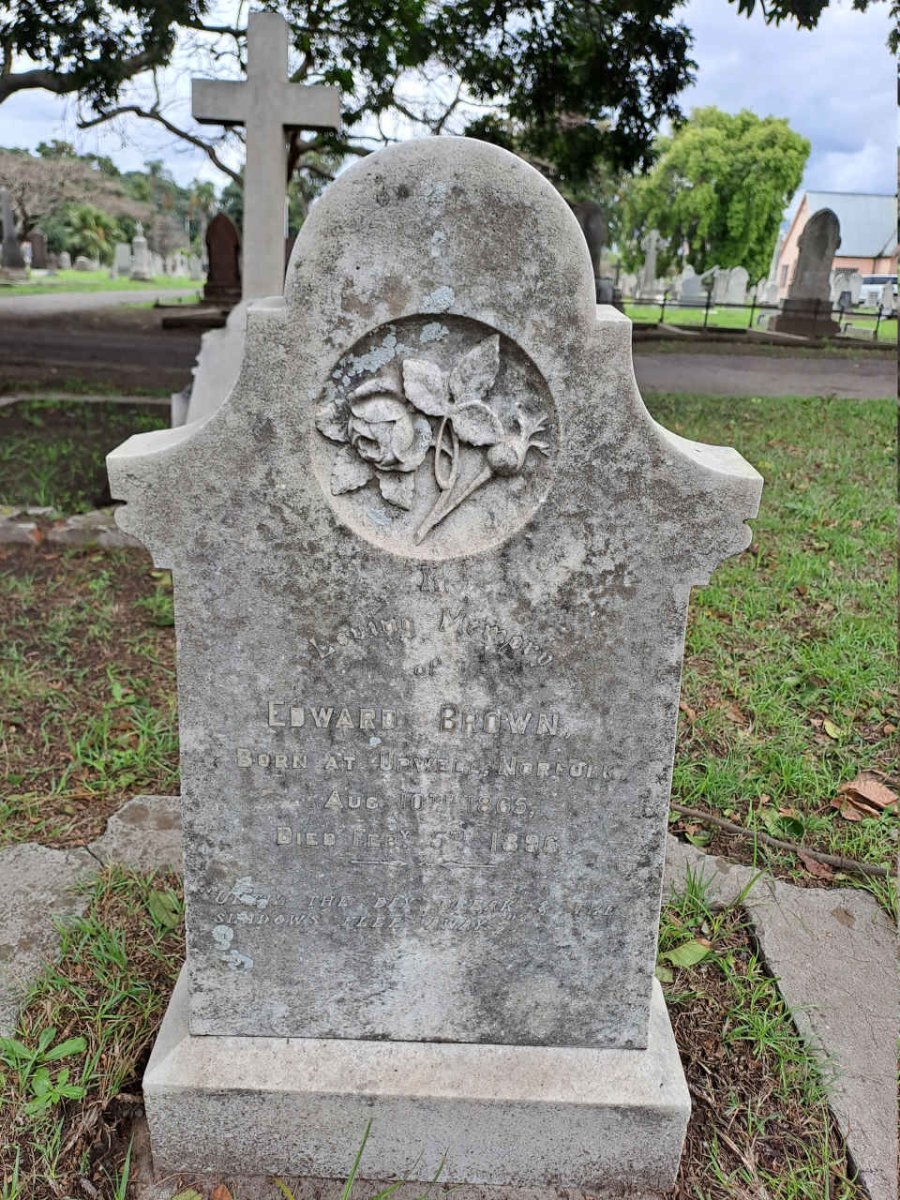 BROWN Edward 1865-1896