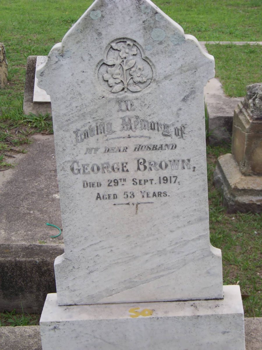 BROWN George -1917
