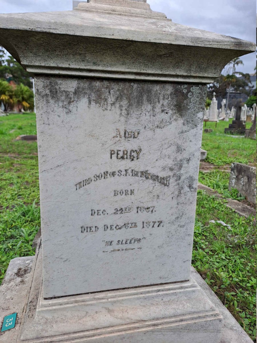BENINGFIELD Percy 1867-1877