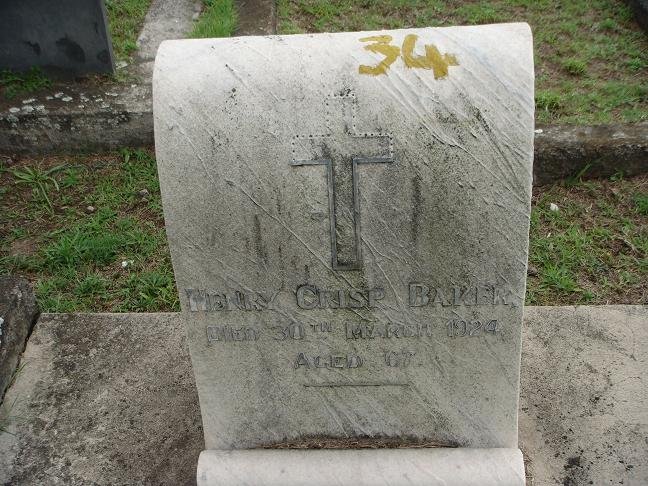 BAKER Henry Crisp -1924
