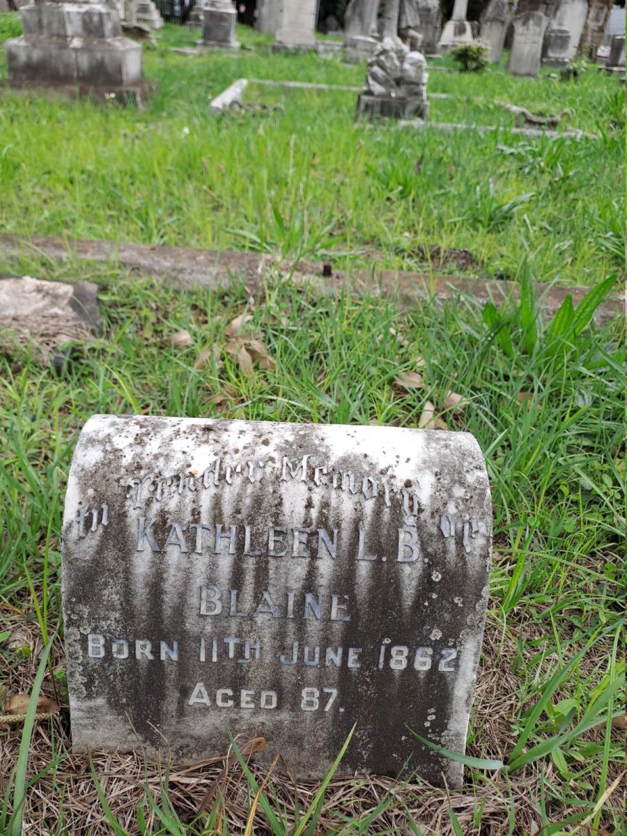 BLAINE Kathleen L.B. -1862