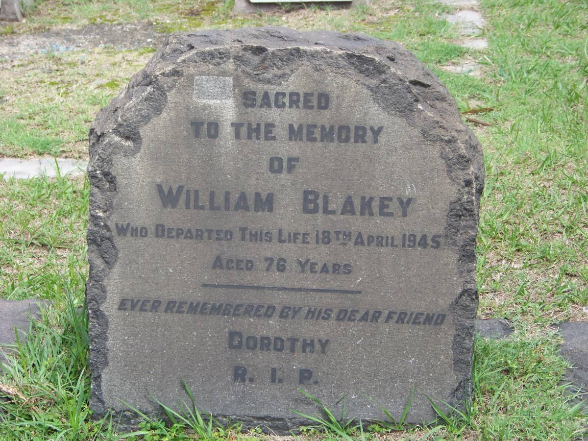 BLAKEY William -1945