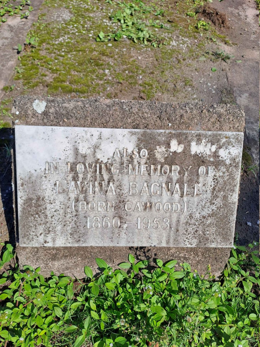 BAGNALL Lavina nee CAWOOD 1860-1953
