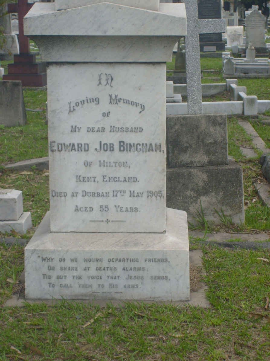BINGHAM Edward Job -1905